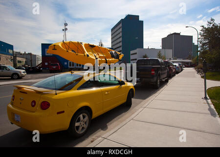 Yellowknife,Slave Region, Northwest Territories, Kanada Stockfoto