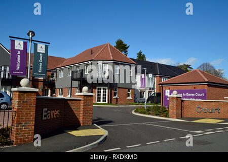 Eaves, neue Residenz für ältere Menschen. Princes Risborough, Buckinghamshire, Großbritannien Stockfoto