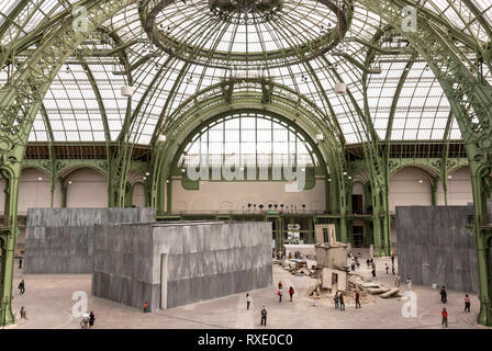 Anselm Kiefer-Ausstellung im Monumenta im Grand Palais, Paris, 2007 Stockfoto