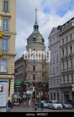 Wien, die Hauptstadt Österreichs: Am Schwarzenbergplatz Stockfoto