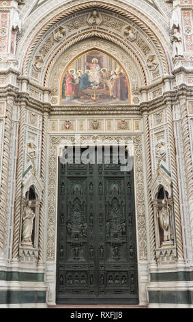 Der Dom von Florenz, formal die Kathedrale von Santa Maria Del Fiore, ist der Dom von Florenz, Italien Stockfoto