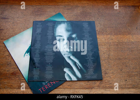 Vinyl Album die Hardliner nach Terence Trent D'Arby Stockfoto