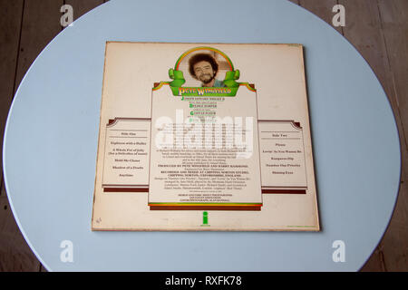 Pete Wingfield's Album Breakfast Special inklusive Single 18 mit einer Kugel Stockfoto