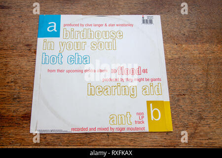 12"-Single aus konnten sie Riesen werden. Stockfoto