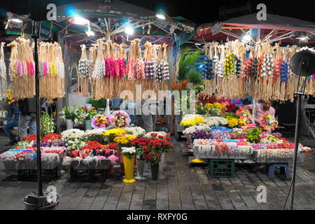 Flower Shop in der Nähe von Isteqlal Straße in Istanbul Stockfoto