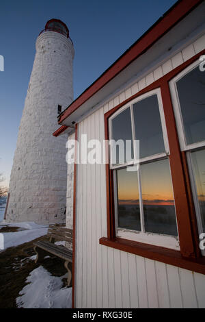 Punkt Clark, Bruce County, Ontario, Kanada Stockfoto