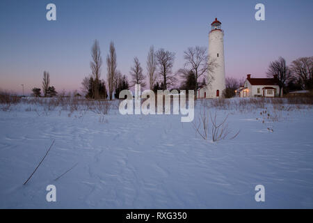 Punkt Clark, Bruce County, Ontario, Kanada Stockfoto