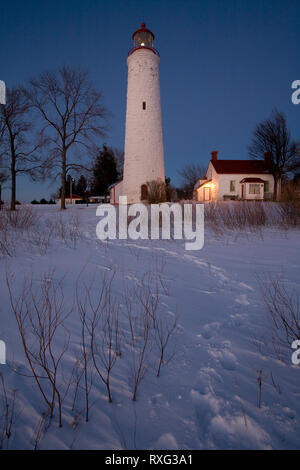 Punkt Clark, Bruce County, Ontario, Kanada Stockfoto