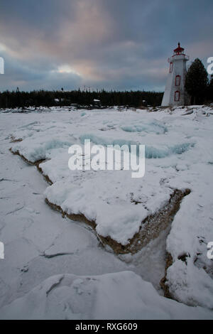 Tobermory, Bruce County, Ontario, Kanada Stockfoto