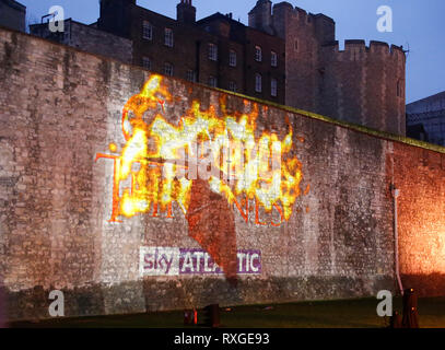 Mar 18, 2015 - London, England, UK-Spiel der Throne Saison 5 Weltpremiere, der Tower von London - Roter Teppich Ankünfte Foto zeigt: GV Stockfoto