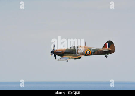 Airshow Scarborough, Flugzeug PA 474 Stockfoto