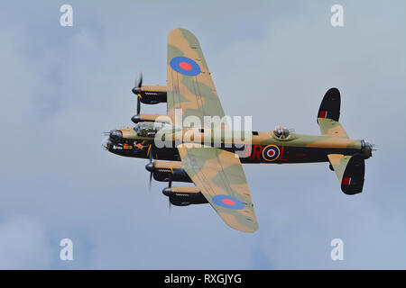 Airshow Scarborough, Flugzeug PA 474 Stockfoto