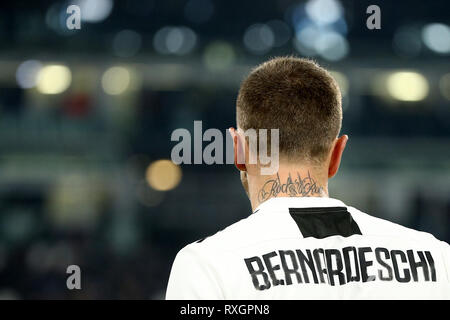 Turin, Italien. 08 Mär, 2019. Fußball, Serie A TIM 2018-19 Juventus Turin - UDINESE 4-1 im Bild: BERNARDESCHI Credit: Unabhängige Fotoagentur/Alamy leben Nachrichten Stockfoto