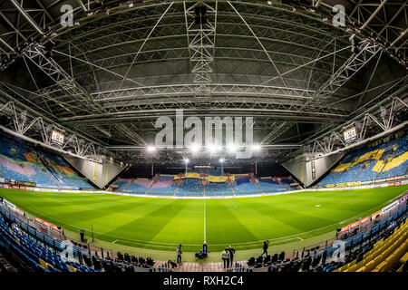 ARNHEM, Vitesse - Feyenoord, 10-03-2019 Fußball, niederländischen Eredivisie Saison 2018 - 2019, Philips Stadion, Überblick über das Stadion Stockfoto