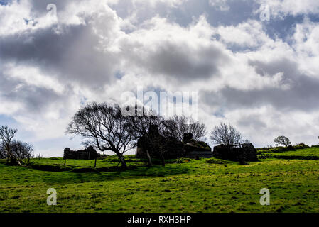 Ardara, County Donegal, Irland. 10. März 2019. Ein Tag der Sonne und Duschen mit starker Wind an der Nord - West Coast. Credit: Richard Wayman/Alamy leben Nachrichten Stockfoto