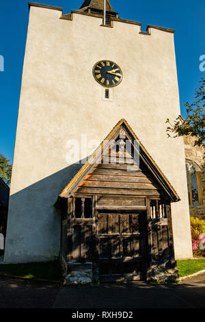 Die Kirche des Hl. Bartholomäus, die Grünen, Otford, Kent Stockfoto