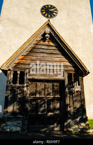 Die Kirche des Hl. Bartholomäus, die Grünen, Otford, Kent Stockfoto