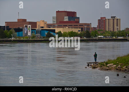 Sault Sainte Marie, Algoma District, Ontario, Kanada Stockfoto