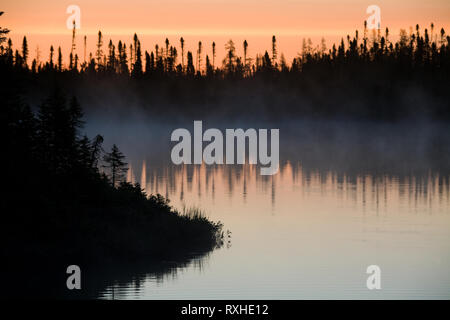 Ortstyp de Baie-James, Eeyou Istchee James Bay, Quebec, Kanada Stockfoto