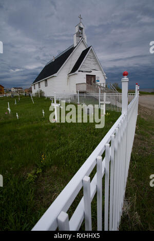 Waskaganish, Eeyou Istchee James Bay, Quebec, Kanada Stockfoto