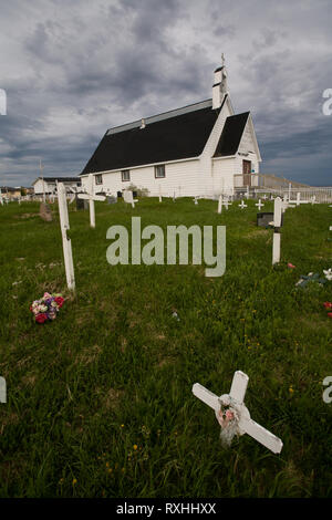 Waskaganish, Eeyou Istchee James Bay, Quebec, Kanada Stockfoto