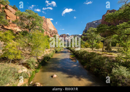 Zion Nationalpark, Utah Stockfoto