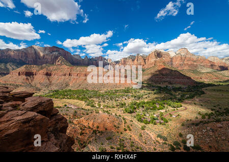 Zion Nationalpark, Utah Stockfoto