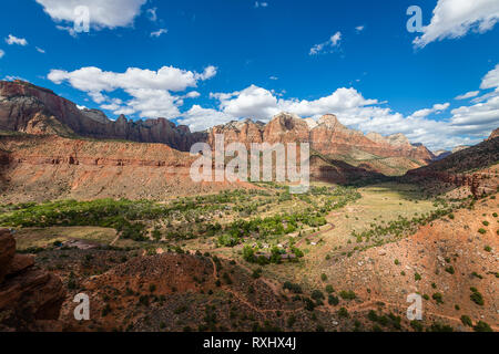 Zion Nationalpark, Utah Stockfoto