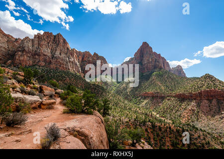 Zion Nationalpark, Utah Stockfoto