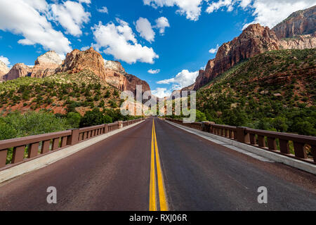 Zion Nationalpark, Utah Stockfoto