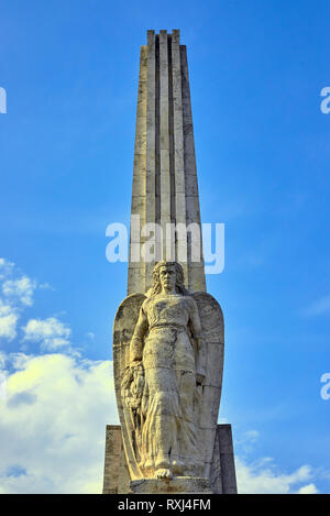 Horea, Closca und Crisan Obelisk in Alba Carolina Zitadelle Stockfoto