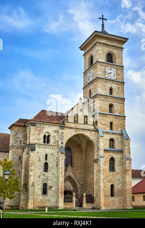 St. Michael's Cathedral in Alba-Carolina Zitadelle Stockfoto