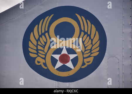 United States Army Air Force Insignia Stockfoto
