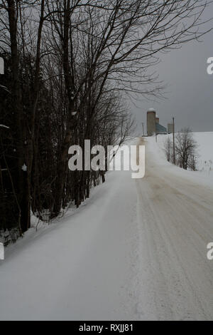 Kanton Stanstead, MRC de Memphrémagog, Quebec, Kanada Stockfoto