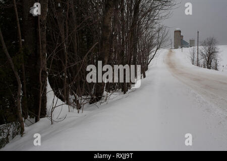 Kanton Stanstead, MRC de Memphrémagog, Quebec, Kanada Stockfoto