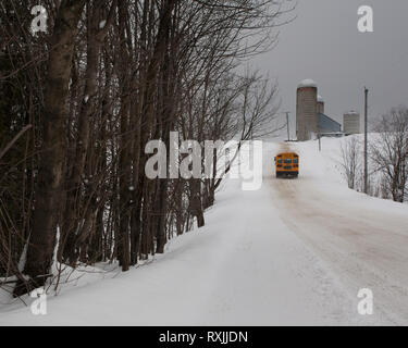 Kanton Stanstead, MRC de Memphrémagog, Quebec, Kanada Stockfoto