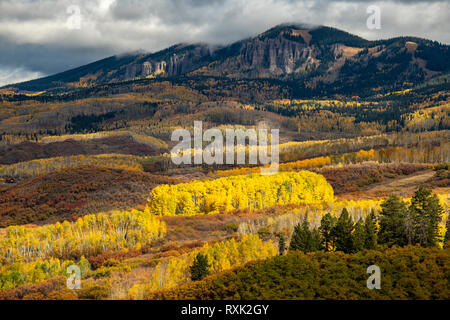 Owl Creek Road,, Ridgway, Colorado, USA Stockfoto