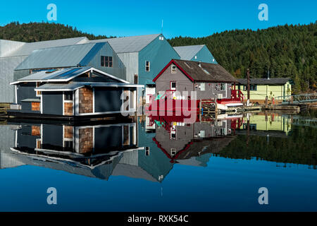 Genua Bay (in der Nähe von Duncan), Vancouver Island, BC, Kanada Stockfoto