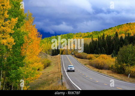 San Juan Berge im Herbst, Colorado, USA Stockfoto