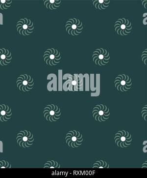 Japanische Muster Vektor. Symbol Kreis Hintergrund. Stock Vektor