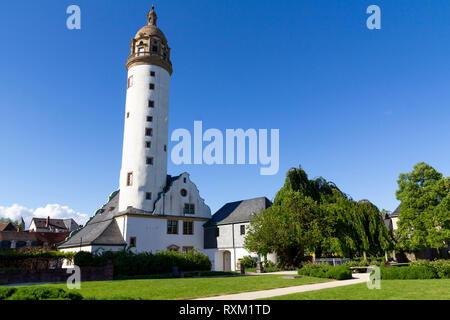 Die Hochst Schloss in Frankfurt am Main Altstadt Stockfoto