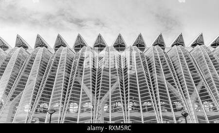 Science Museum, die Stadt der Künste und Wissenschaften in Valencia, Spanien Stockfoto