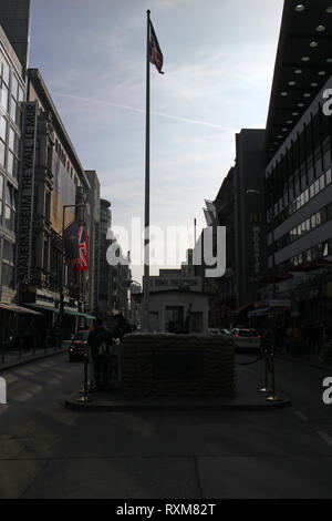 Checkpoint Charlie Stockfoto