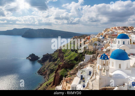 Griechische Insel Santorini Stockfoto