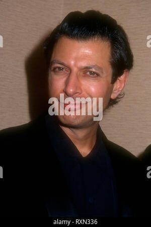CENTURY CITY, CA - 12. Februar: Schauspieler Jeff Goldblum besucht Veranstaltung am 12 Februar, 1994 im Century Plaza Hotel in Century City, Kalifornien. Foto von Barry King/Alamy Stock Foto Stockfoto