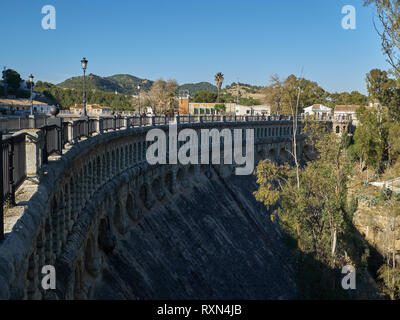 El Chorro. Málaga, Spanien Stockfoto