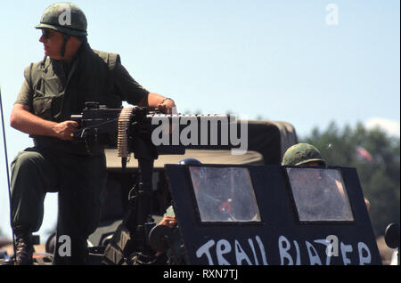 Uns Rifleman Vietnam Krieg (REENACTOR) Stockfoto