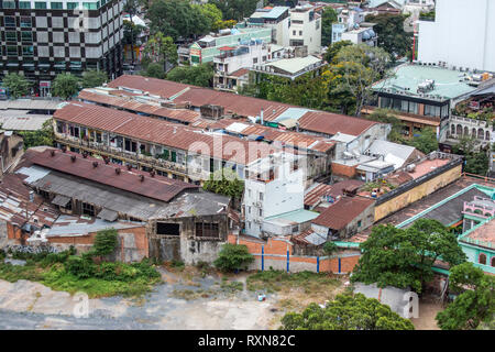 Ols-Gebäude in Ho Chi Minh City, Vietnam Stockfoto