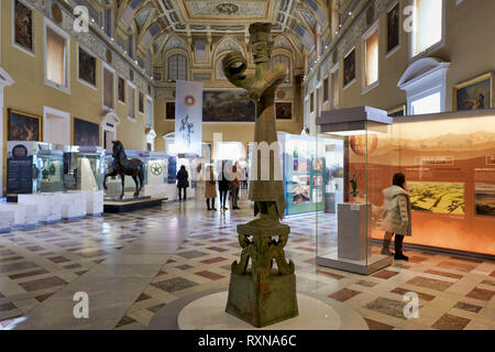 Neapel Kampanien Italien. Das Nationale Archäologische Museum von Neapel (Museo Archeologico Nazionale di Napoli) ist eine wichtige Italienischen archäologischen mu Stockfoto