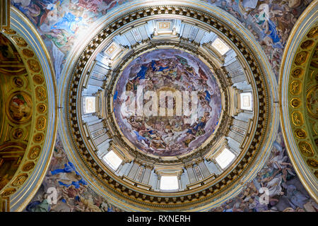 Neapel Kampanien Italien. Neapel Kathedrale (Duomo di Napoli, Kathedrale Santa Maria Assunta oder Kathedrale San Gennaro) ist eine römisch-katholische Cathedra Stockfoto